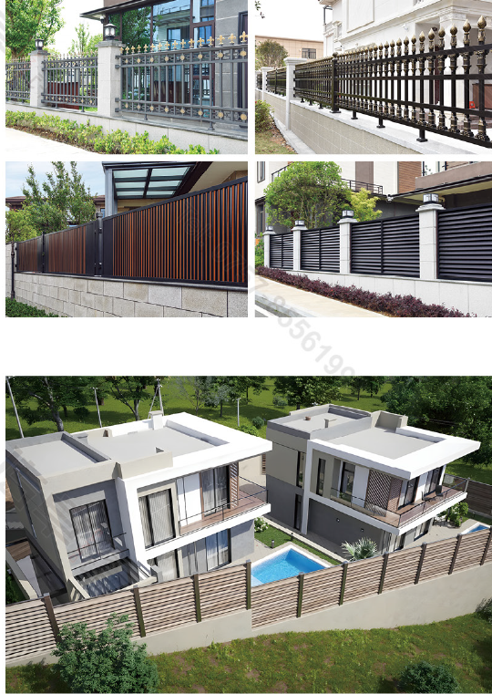 Residential aluminium fence, gate, privacy screen, and boundary applications