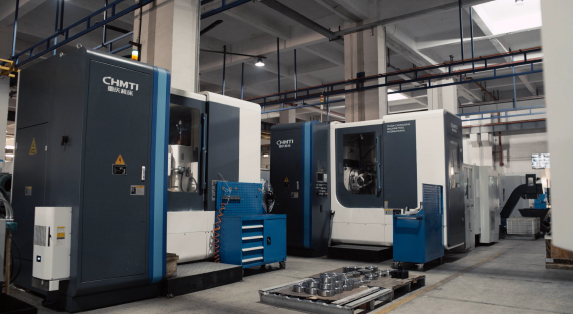 CNC machining workshop