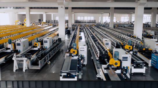 Steel profile production lines