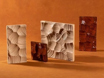 Danxia Sculptural Ceramic Tile