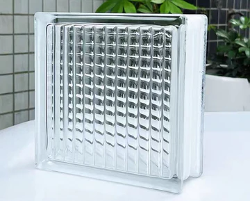 Linear Prism Glass Block