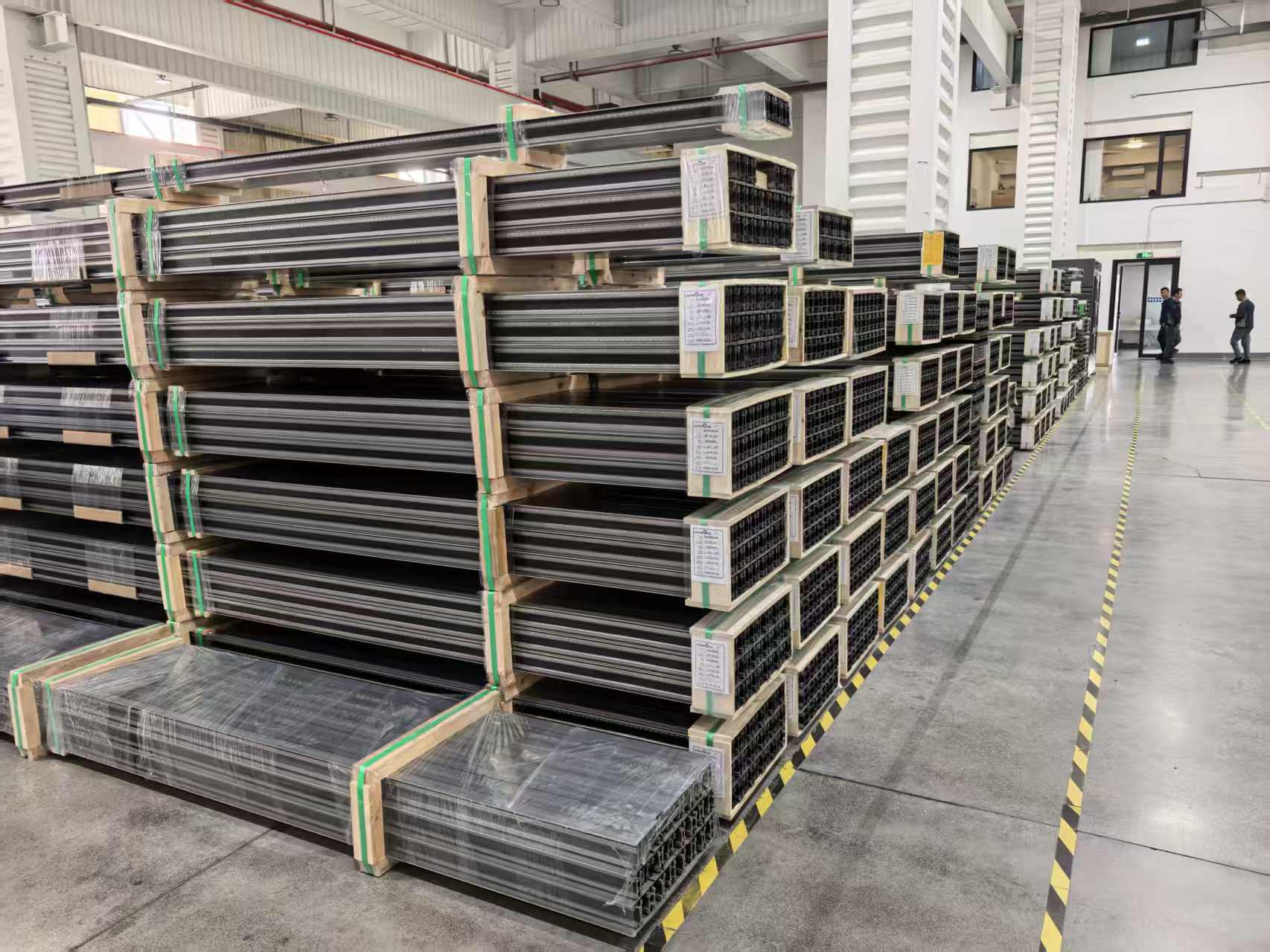 Steel profile stacks